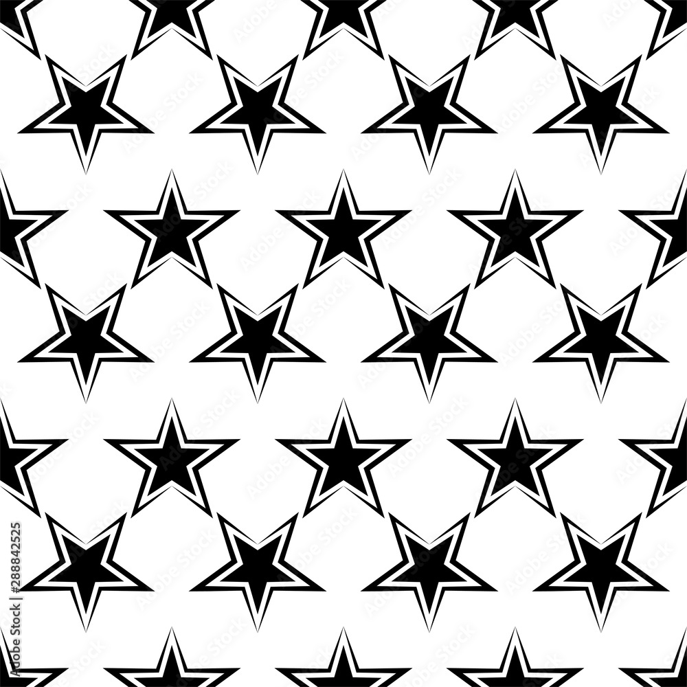 Star Seamless Pattern Design Star Seamless Pattern Design
