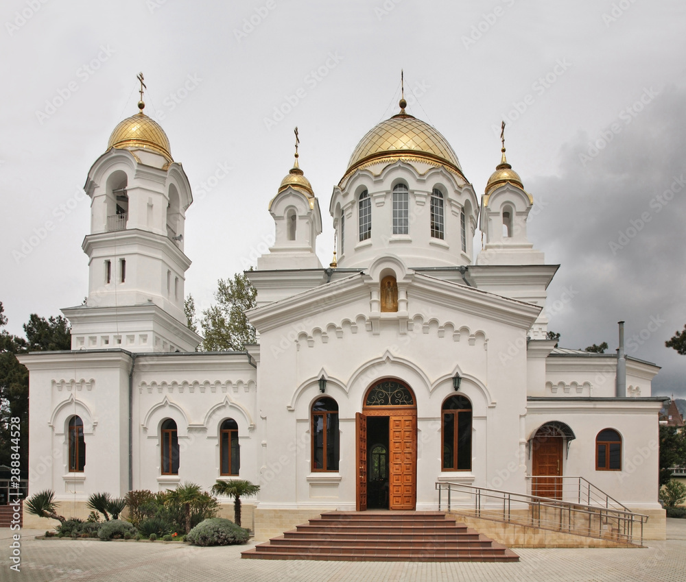 Cathedral of Assumption in Gelendzhik. Krasnodar Krai. Russia