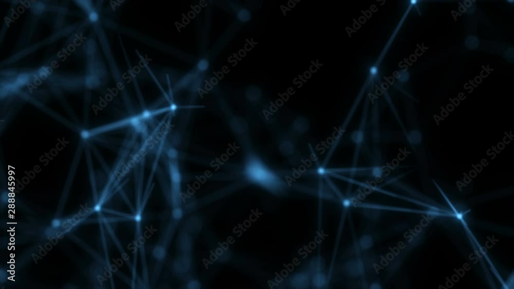 Technologies. Rotating flickering mesh cloud of connections with random bright shiny dots and lines. Technologies. Rotating flickering mesh cloud of connections with random bright shiny dots and lines.