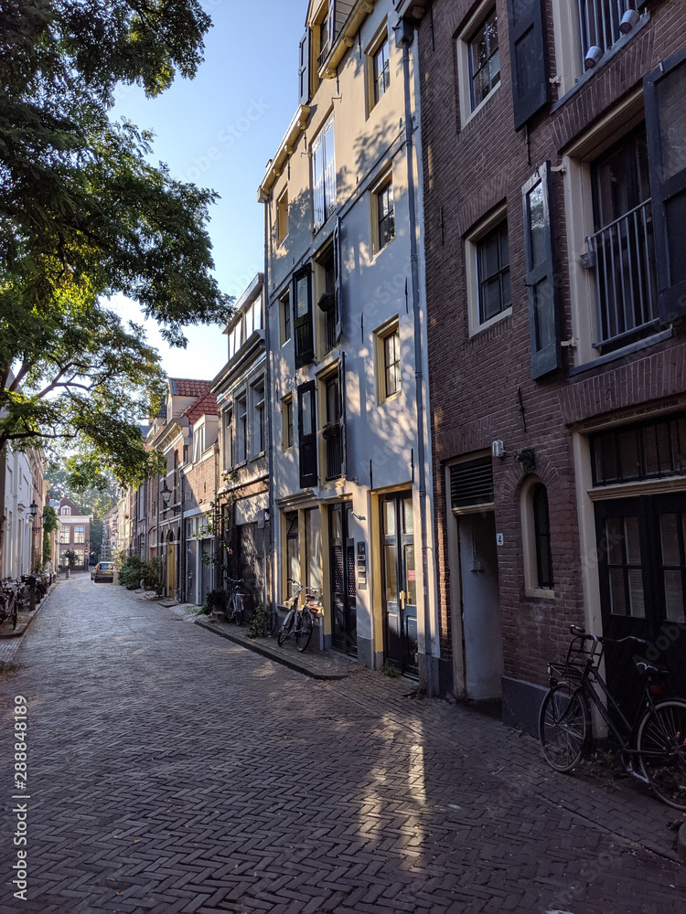 Street in the old town of Zwolle