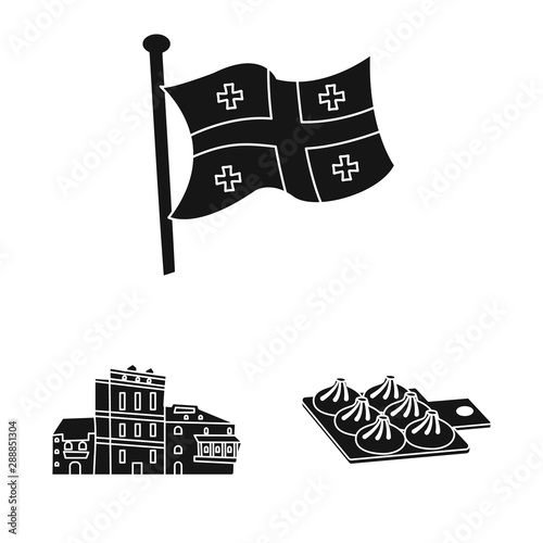 Vector design of heritage and originality icon. Set of heritage and traditions stock symbol for web.