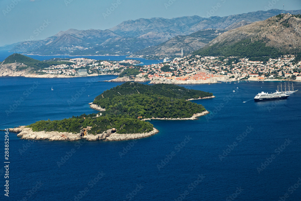 Lokrum island near Dubrovnik