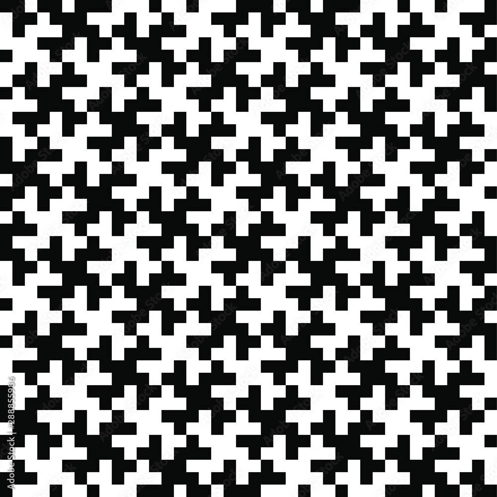 Seamless geometric pattern. Abstract graphic background. Black and white texture. Seamless geometric pattern. Abstract graphic background. Black and white texture.