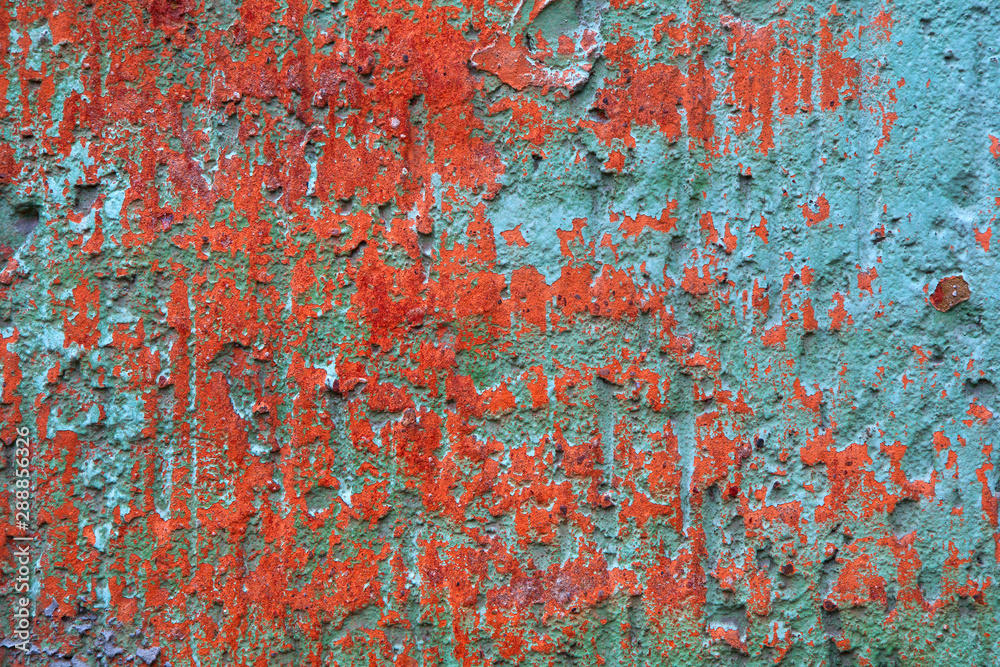 Background, texture of stone painted wall. Rough hard rough surface