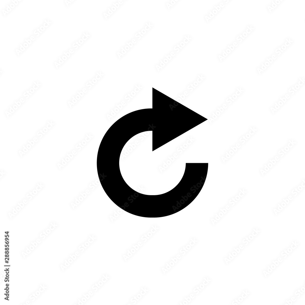 arrow recycle icon. arrow vector icon. recycle symbol. arrow isolated on white background arrow recycle icon. arrow vector icon. recycle symbol. arrow isolated on white background