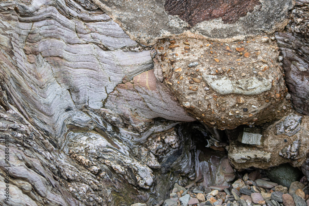 Naklejka premium texture rochers