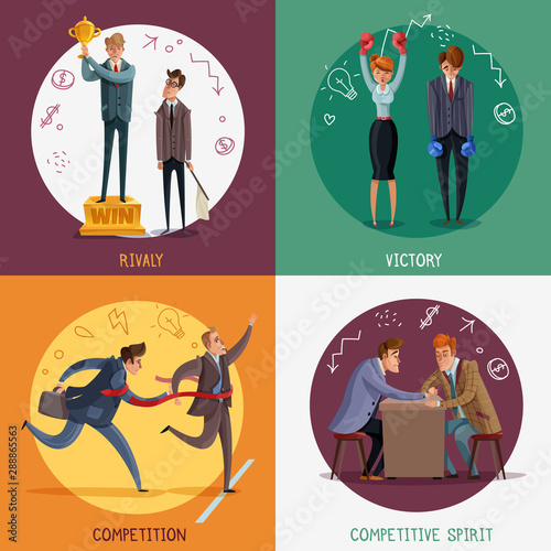 Business Competitions Design Concept