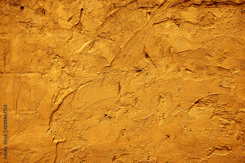 Abstract Gold Concrete Paint Textured Background Stock Photo Adobe Stock