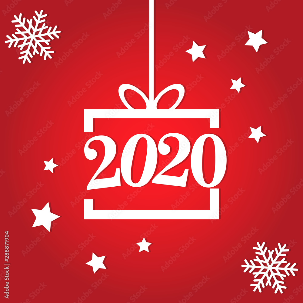 New Year concept 2020
