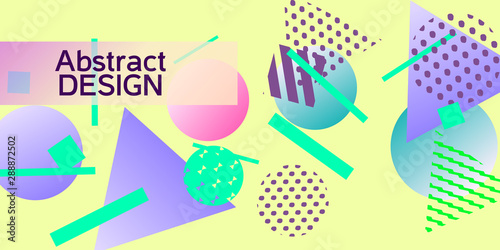 Geometric abstract background.