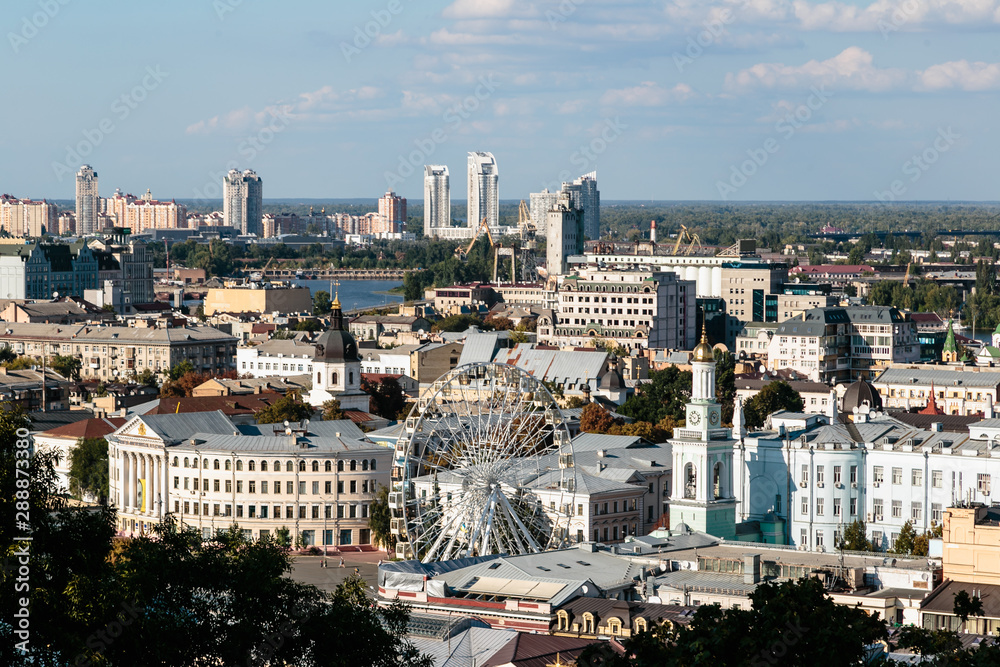 Kiev view of the city