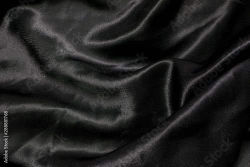 black fabric cloth background texture