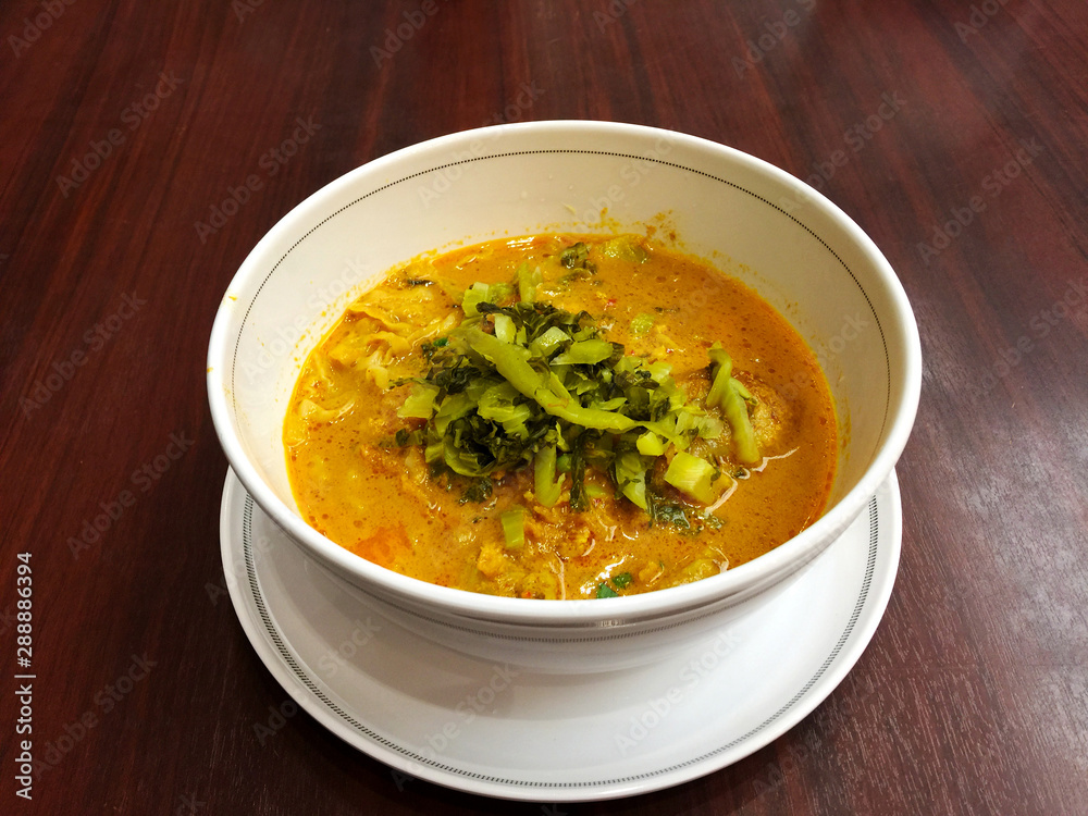 KHAO SAWY, Delicious dishes of the country Thailand KHAO SAWY, Delicious dishes of the country Thailand