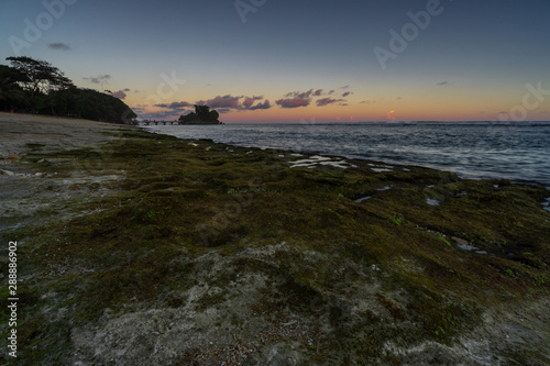 Milkyway in Balekambang Beach, Malang, East Java, Indonesia photo