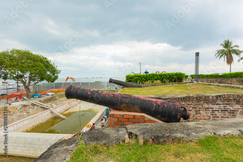 The Fort Cornwallis in Georgetown , Penang, Malaysia