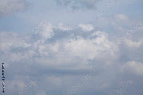 Fototapeta Naklejka Na Ścianę i Meble -  Wolken, Grauer Himmel, Deutschland