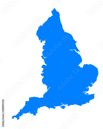 Karte von England