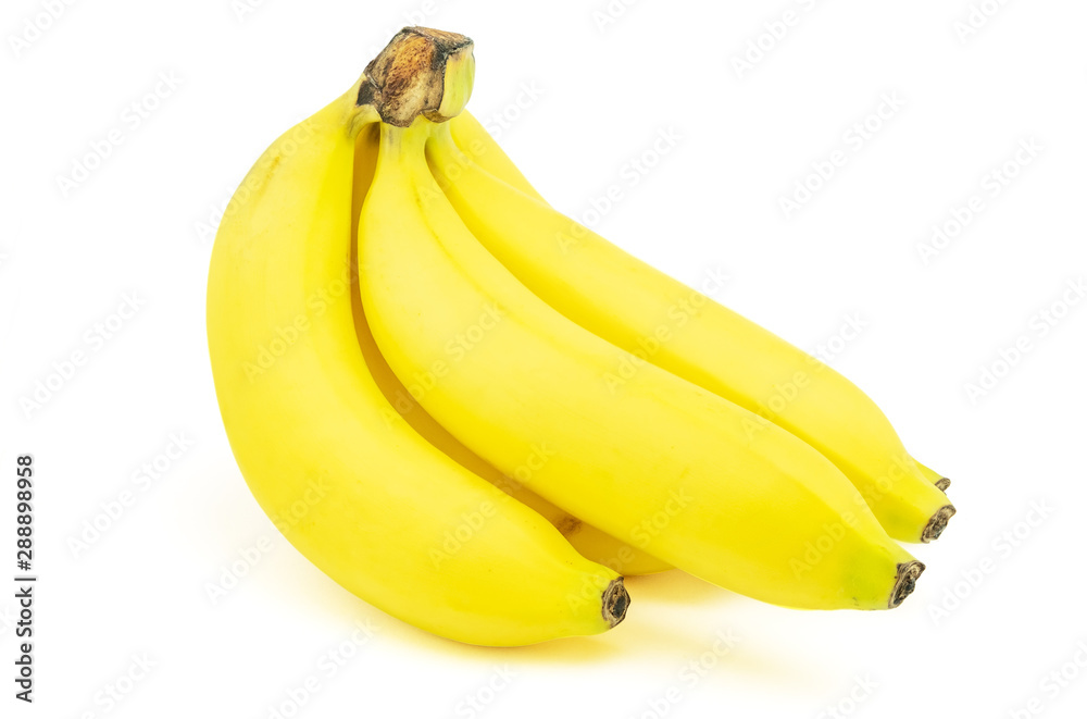 Banana isolated on white background with clipping path Banana isolated on white background with clipping path