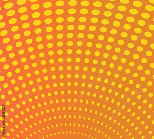 Yellow abstract vector party background