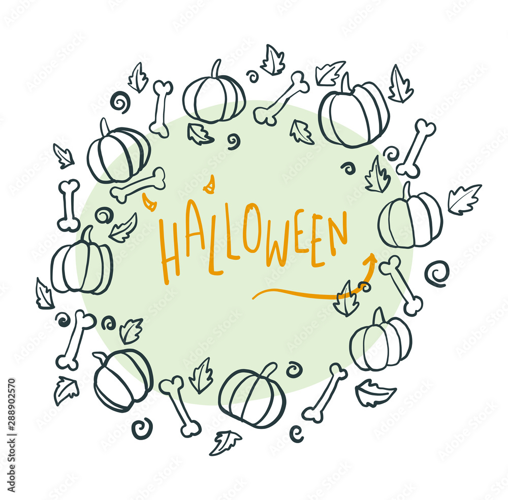 Halloween cartoon images can be used in presentations.