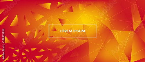 Abstract Geometric Pattern. Technology Landing 