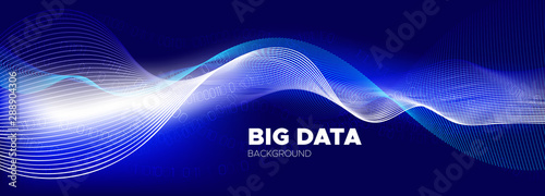 Particles Stream. Light Streaming Backgrounds. 