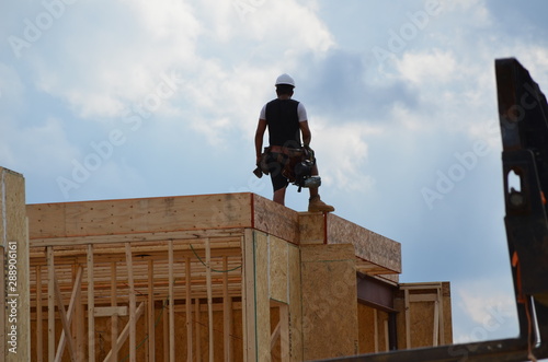 worker on construction site