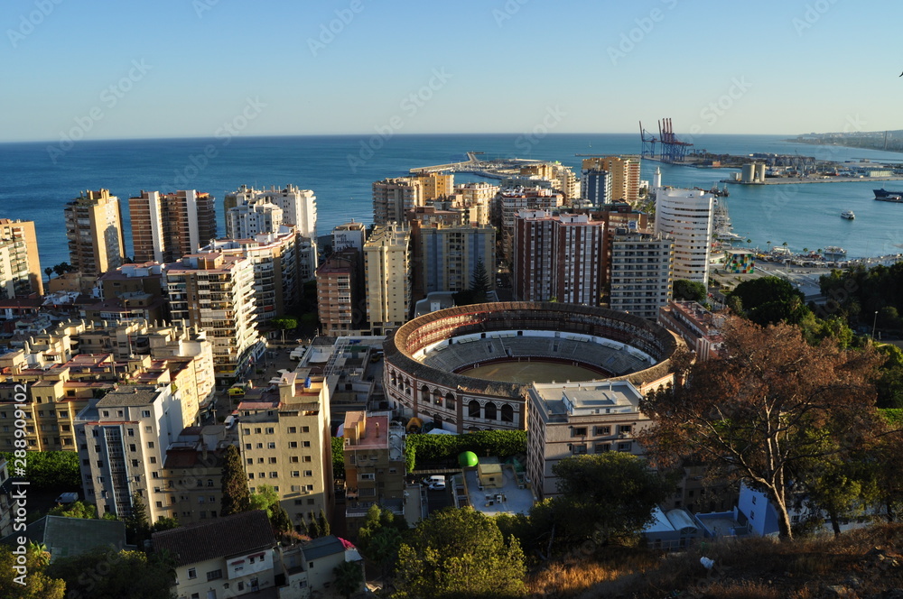 Naklejka premium Malaga - Spagna