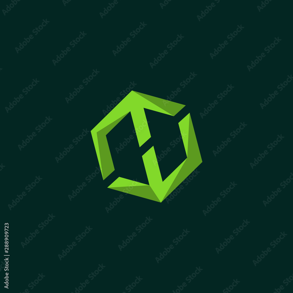 Letter H Hexagon Cube Simple Modern Icon Logo Design Template Element Vector Letter H Hexagon Cube Simple Modern Icon Logo Design Template Element Vector