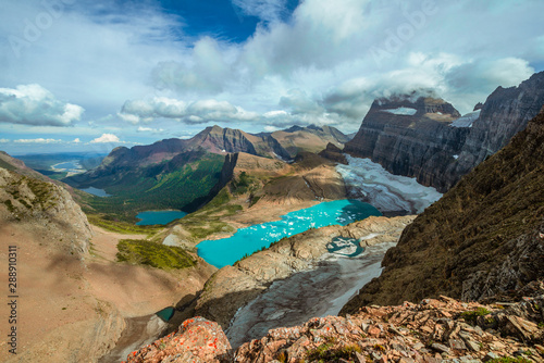 lake in the mountains photo