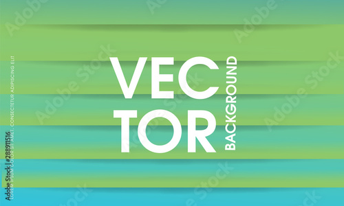 Vector modern green abstract background
