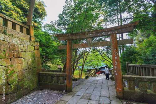 Принти на полотні Kunozan Toshogu shrine in spring season at Shizuoka prefecture, Japan