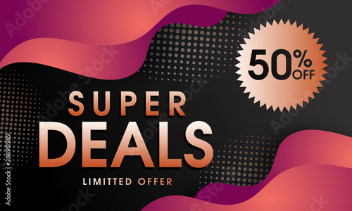Vector abstract super deal vector background