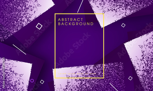Abstract purple vector geometrical particle background