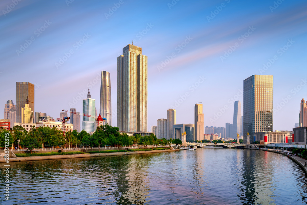 Tianjin Cityscape, China