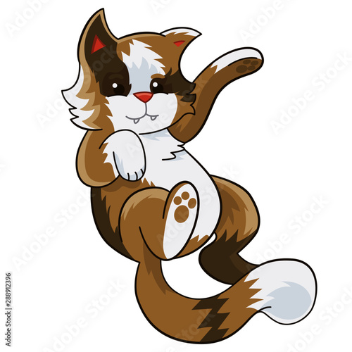 Cute Cat Playing