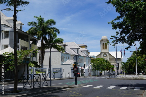 Kirche in La reunion in saint denis in frankreich