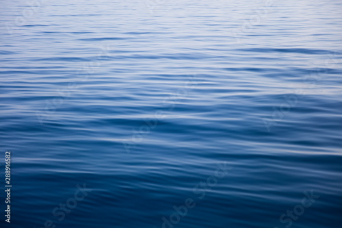 Fototapeta Naklejka Na Ścianę i Meble -  Waves on the surface of the water