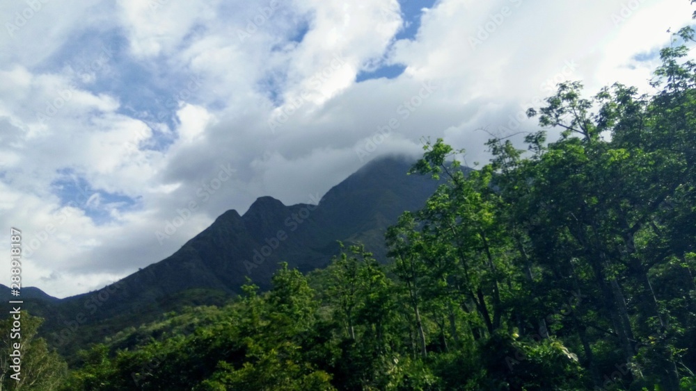 view of mountains