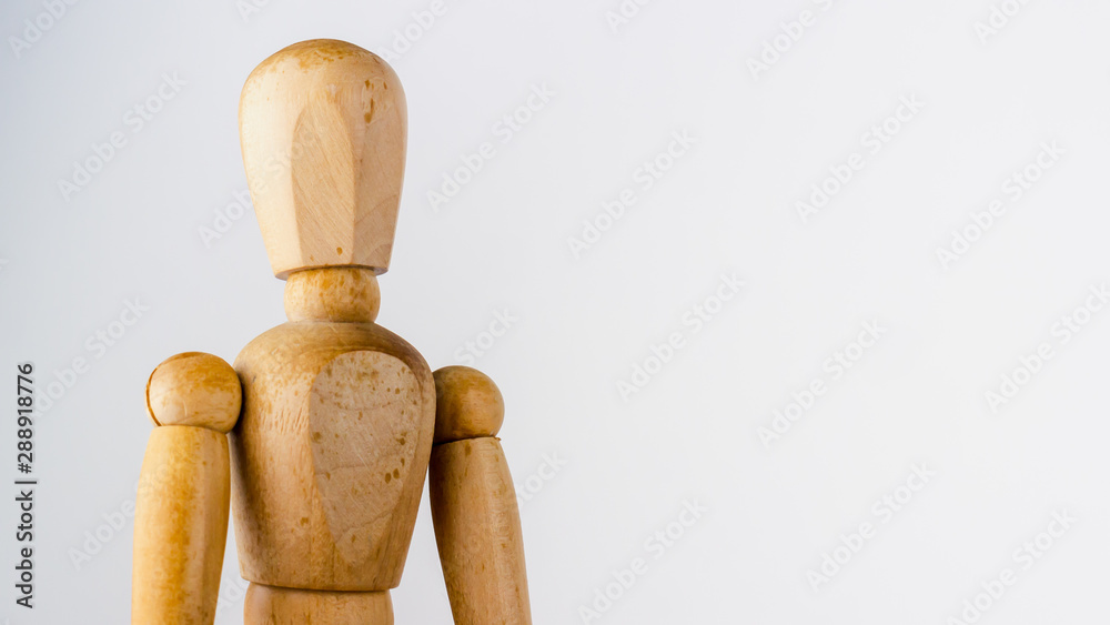 wooden mannequin with different emotions and different poses - Stock Image  - Everypixel