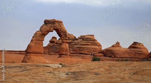 delicate arch in arches national park utah