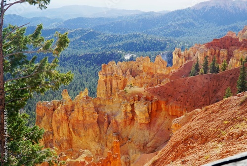 view of bryce canyon in utah usa