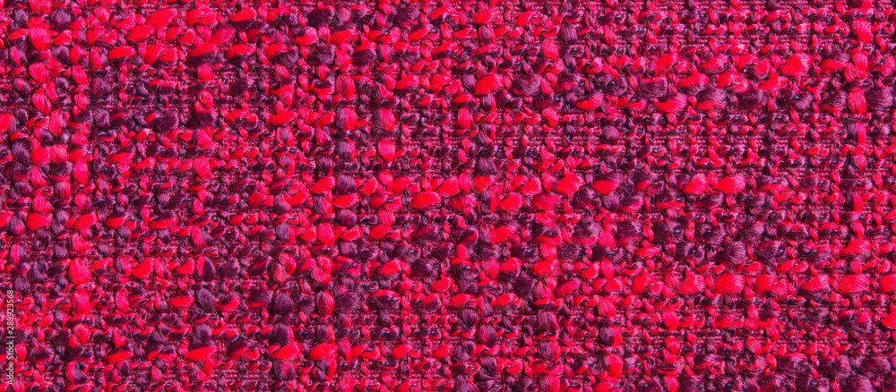 colorful texture of natural eco fabric close up, trend background, zero recycling of organic waste