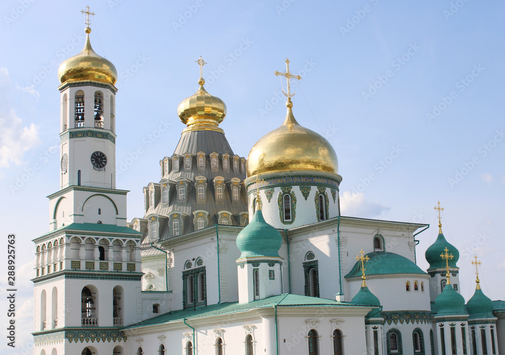 In the New Jerusalem Monastery, Moscow Region