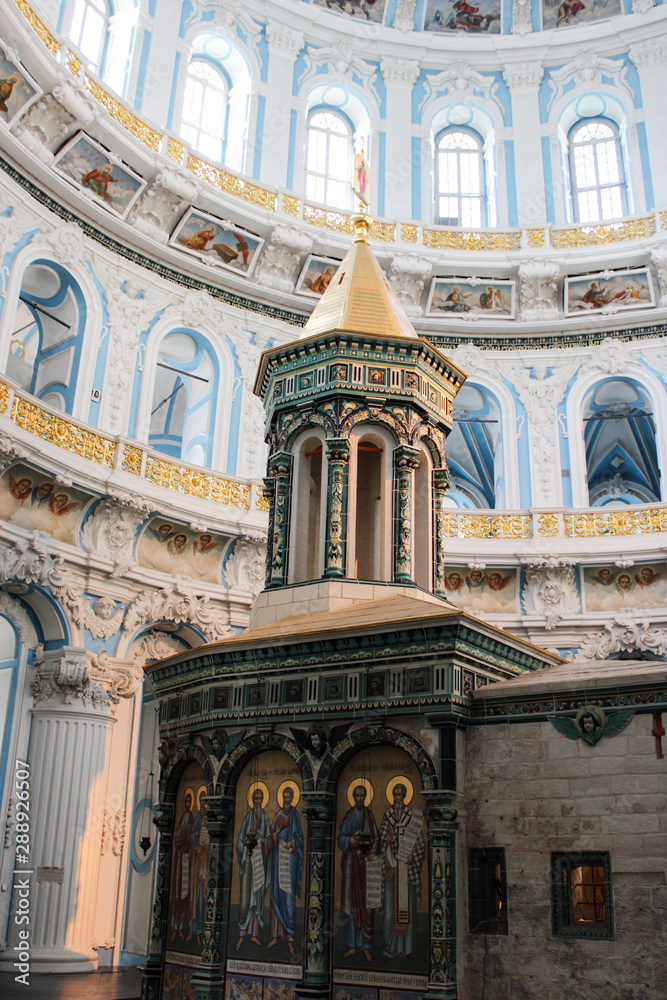Obraz premium In the New Jerusalem Monastery, Moscow Region
