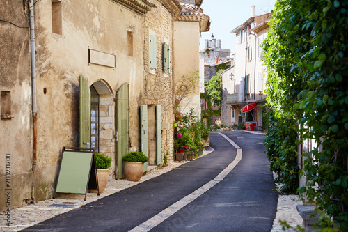 Old French village in Provence, France