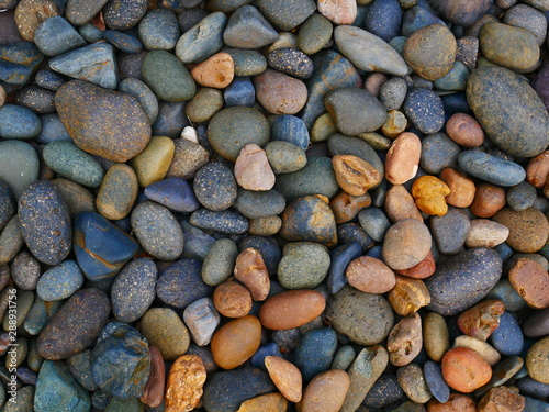 grit stone background, nature pebble beach background
