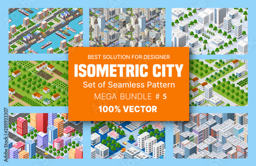 Isometric set of blocks module of areas