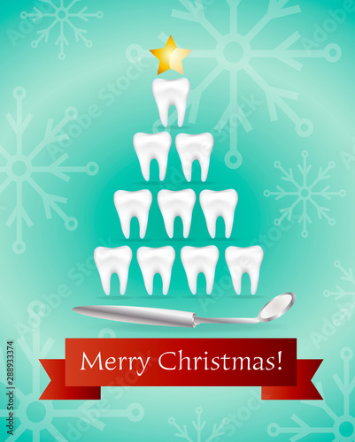 Dental Christmas tree.