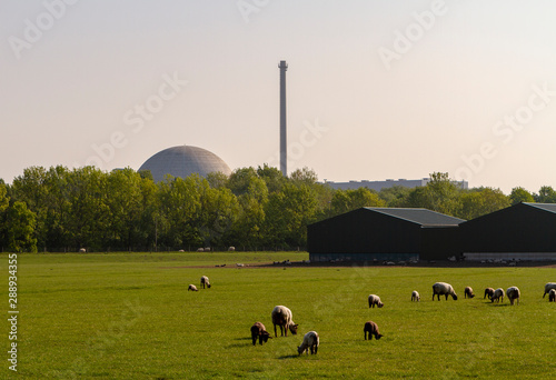 Nuclear power station photo